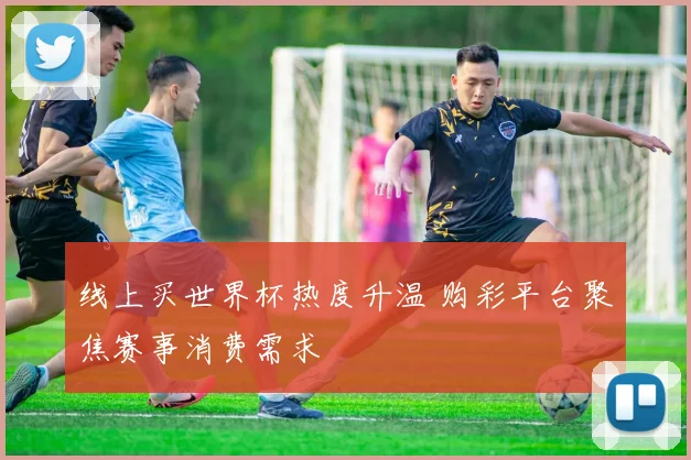 线上买世界杯热度升温 购彩平台聚焦赛事消费需求